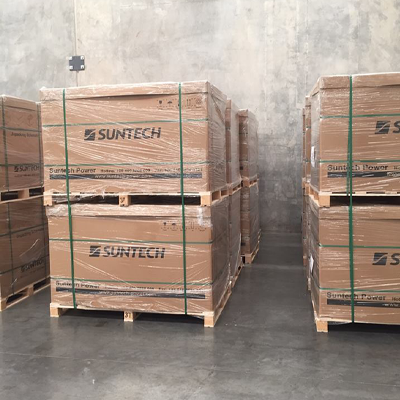 First Shipment Arrives